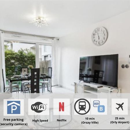 Apart-Chic-Les-Ulis With Balcon, Terrasse And Parking Les Ulis Esterno foto
